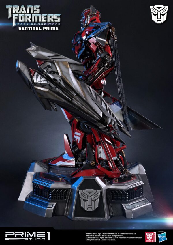 Descubre el apasionante mundo de Estatua Sentinel Prime Transformers.
