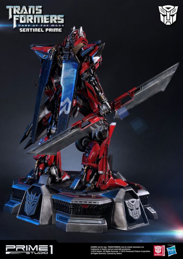 Descubre el apasionante mundo de Estatua Sentinel Prime Transformers.
