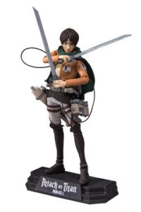 Descubre el apasionante mundo de Figura Attack on Titan Color Tops Eren Jaeger 18 cm.