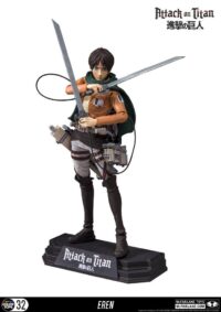 Descubre el apasionante mundo de Figura Attack on Titan Color Tops Eren Jaeger 18 cm.