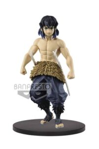 Descubre el apasionante mundo de Estatua Inosuke Hashibira Demon Slayer 15cm.