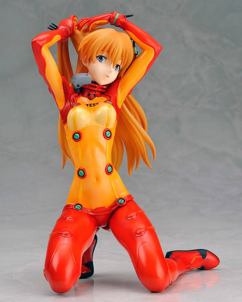 Descubre el apasionante mundo de Estatua Evangelion 2.0 Asuka Langley 18cm.