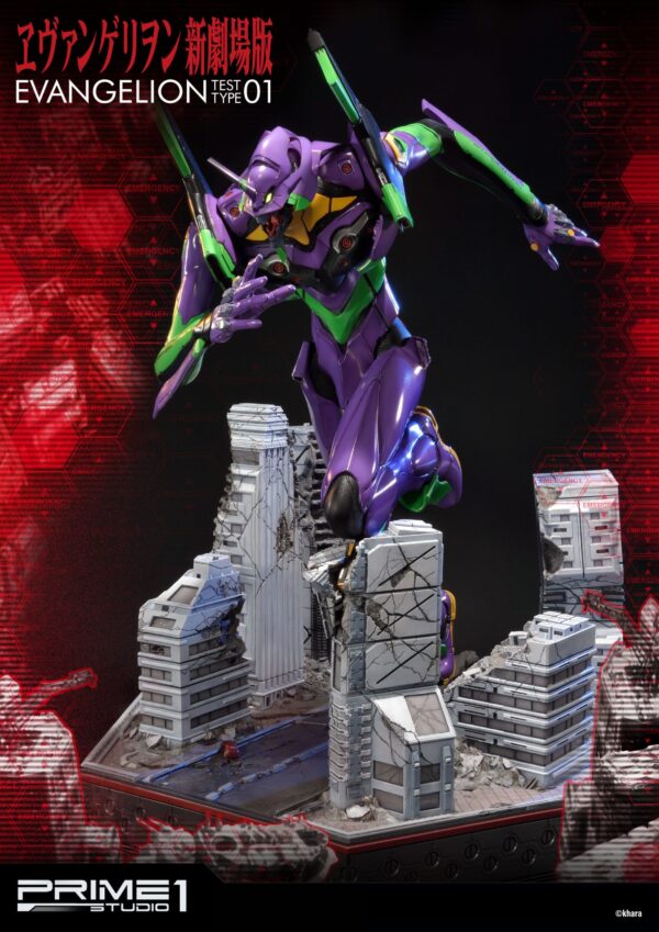 Descubre el apasionante mundo de Estatuas Evangelion Exclusive Type-01 EVA Test.