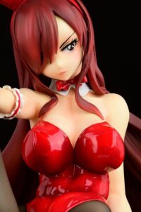 Descubre el apasionante mundo de Estatua Fairy Tail Erza Scarlet Bunny Girl.