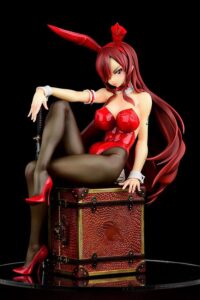 Descubre el apasionante mundo de Estatua Fairy Tail Erza Scarlet Bunny Girl.