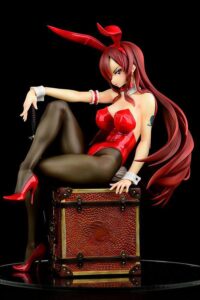 Descubre el apasionante mundo de Estatua Fairy Tail Erza Scarlet Bunny Girl.