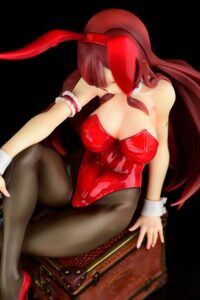 Descubre el apasionante mundo de Estatua Fairy Tail Erza Scarlet Bunny Girl.