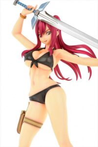 Descubre el apasionante mundo de Estatua Fairy Tail Erza Scarlet Swimwear.