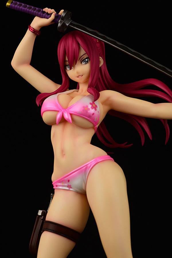 Descubre el apasionante mundo de Estatua Erza Scarlet Swimwear Sakura.