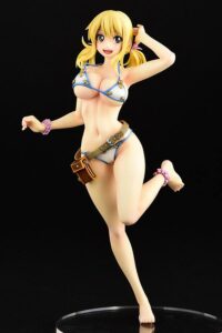 Descubre el apasionante mundo de Estatua Lucy Heartfilia Swimwear Gravure Style.
