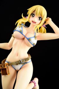 Descubre el apasionante mundo de Estatua Lucy Heartfilia Swimwear Gravure Style.