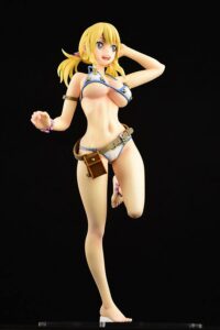 Descubre el apasionante mundo de Estatua Lucy Heartfilia Swimwear Gravure Style.