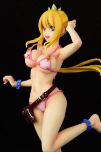 Descubre el apasionante mundo de Estatua Lucy Heartfilia Swimwear Side Tail.