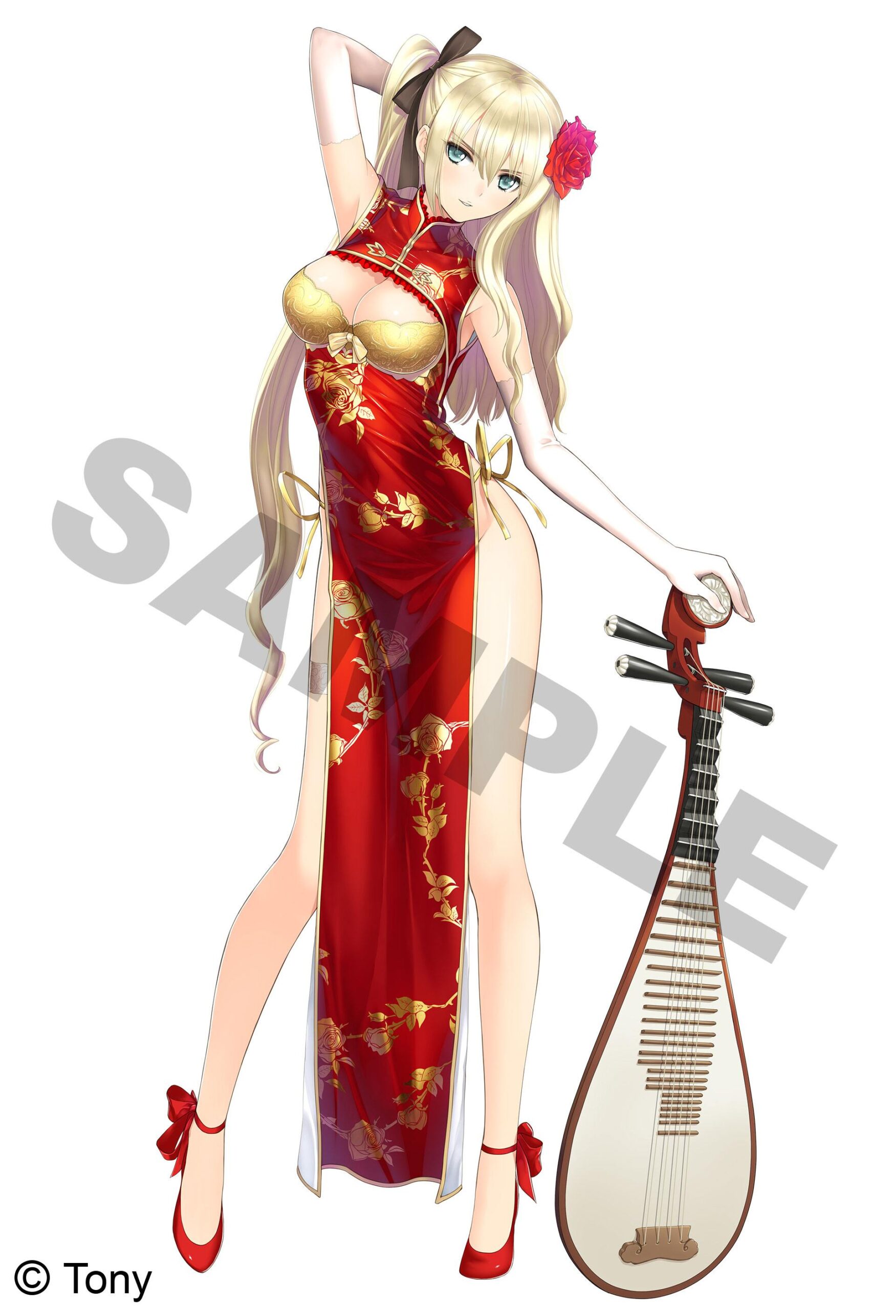 Descubre el apasionante mundo de Figura Hentai Art Girls Jin-Lian Red 27 cm.