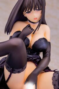 Descubre el apasionante mundo de Figura Hentai Fault Saeki Ai Black Wedding 12 cm.