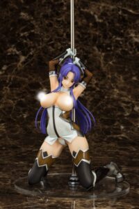 Descubre el apasionante mundo de Figura Hentai Taimanin Asagi 3 Murasaki Yatsu Pole Dance 19 cm.