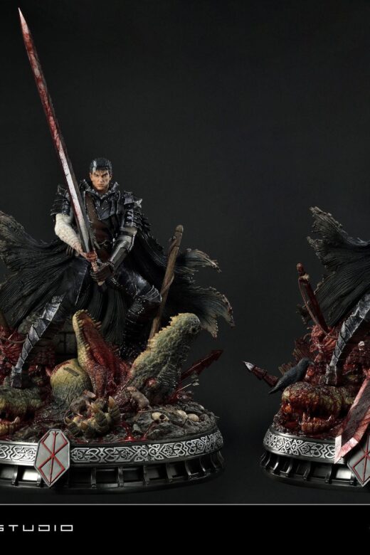 Descubre el apasionante mundo de Estatua Guts Berserker Armor Rage 67cm.