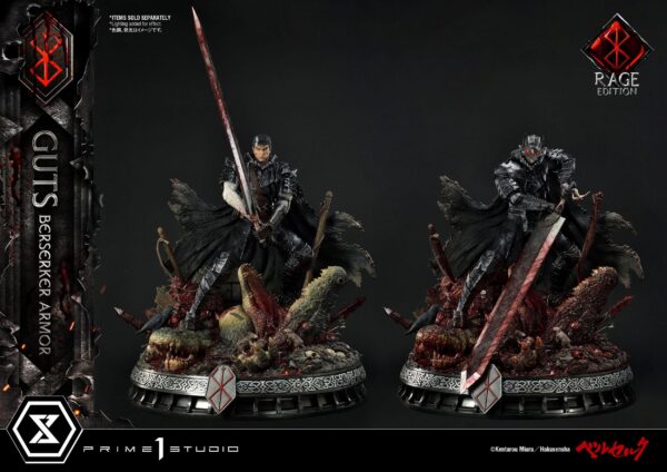 Descubre el apasionante mundo de Estatua Guts Berserker Armor Rage 67cm.