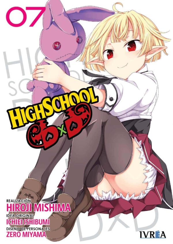 Descubre el apasionante mundo de Highschool DxD Manga 07.