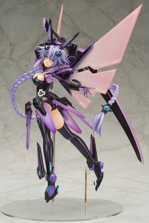 Descubre el apasionante mundo de Hyperdimension Neptunia Figura Purple Heart 35 cm.