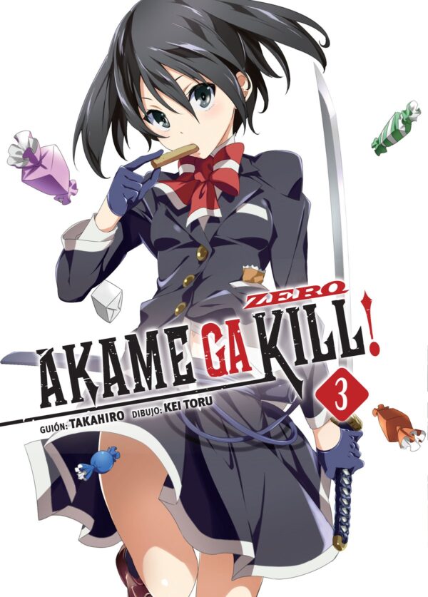 Descubre el apasionante mundo de Manga Akame ga Kill Zero 03.
