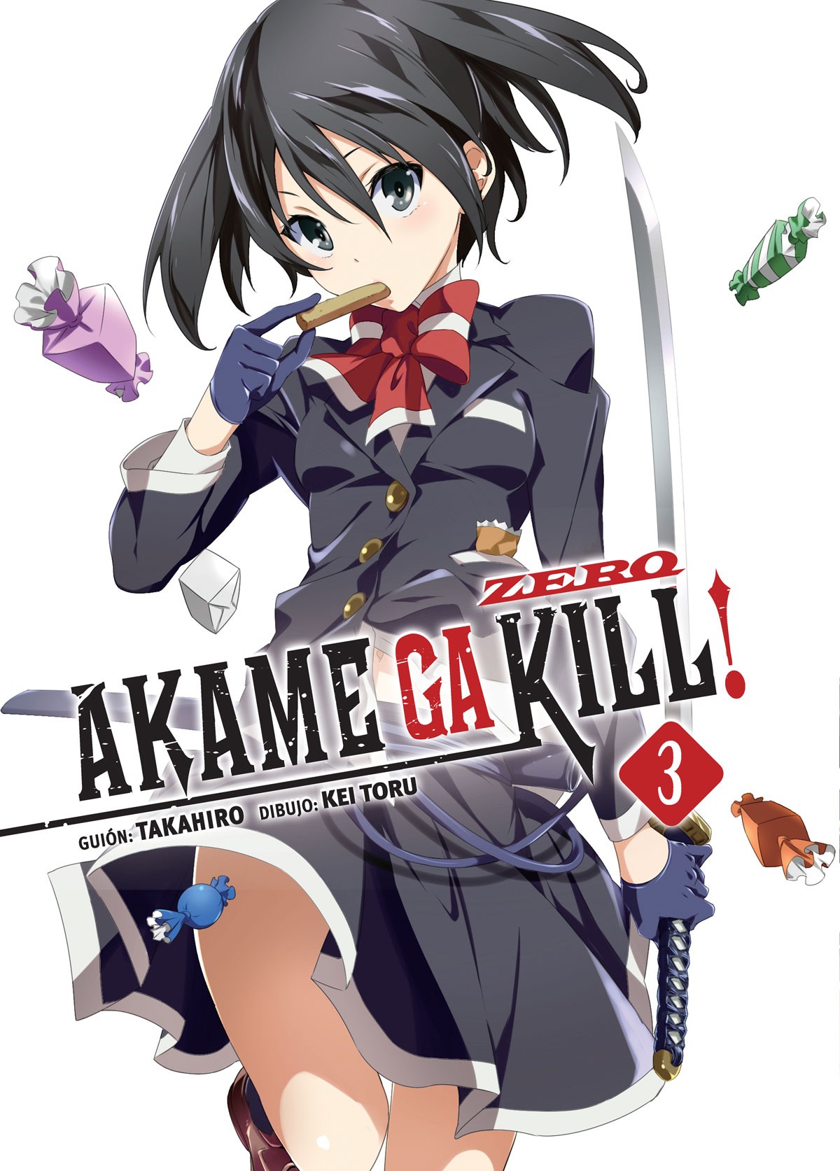 Descubre el apasionante mundo de Manga Akame ga Kill Zero 03.