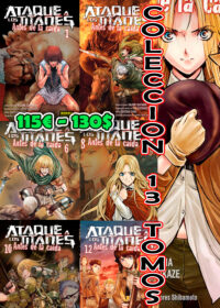 Descubre el apasionante mundo de Ataque a los Titanes Antes de la Caida Coleccion 13 Tomos.