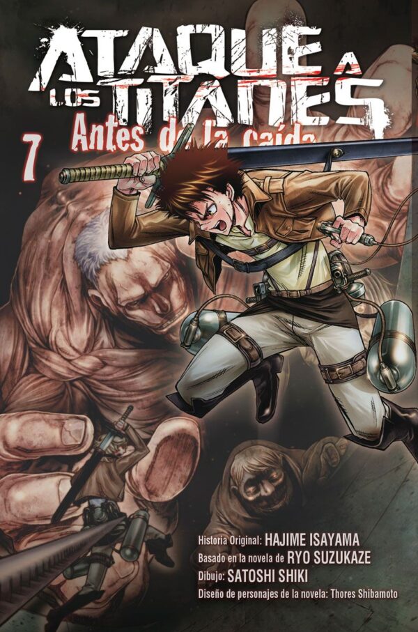 Manga-Ataque-a-los-Titanes-Antes-de-la-Caida-Tomo-07 Descubre el apasionante mundo de Ataque a los Titanes Antes de la Caida manga Tomo 7.