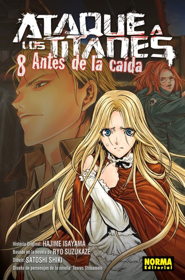 Descubre el apasionante mundo de Ataque a los Titanes Antes de la Caida manga Tomo 8.