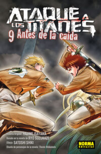Descubre el apasionante mundo de Ataque a los Titanes Antes de la Caida manga Tomo 9.
