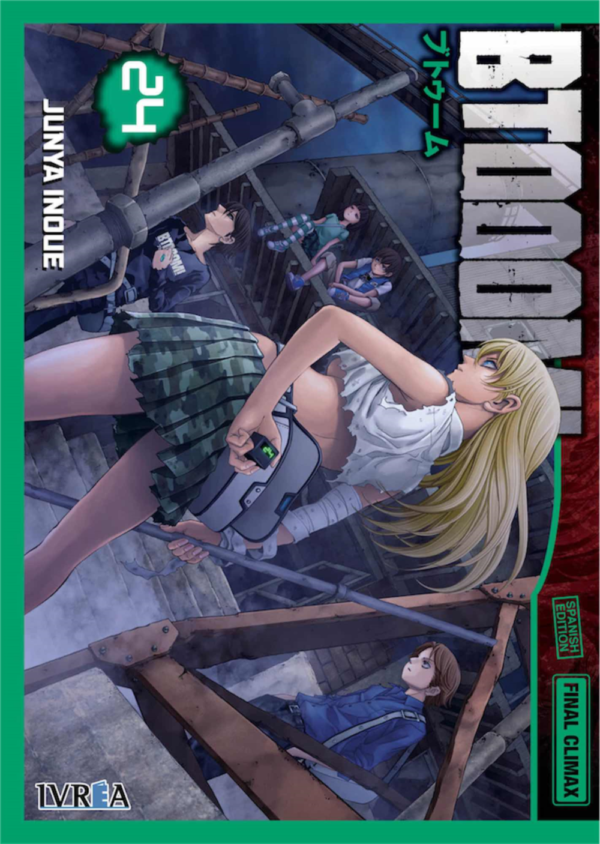 Descubre el apasionante mundo de Btooom manga tomo 24.