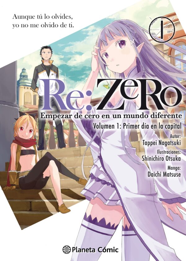 Descubre el apasionante mundo de Manga Re:Zero 01.
