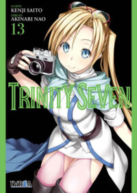 Descubre el apasionante mundo de Manga Trinity Seven 13.