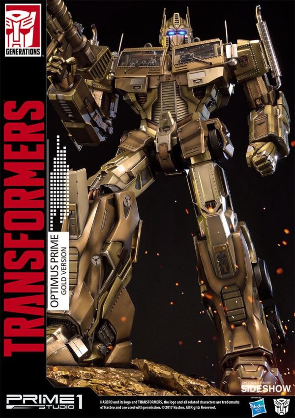 Descubre el apasionante mundo de Transformers Generation 1 Figura Optimus Prime Gold Version.