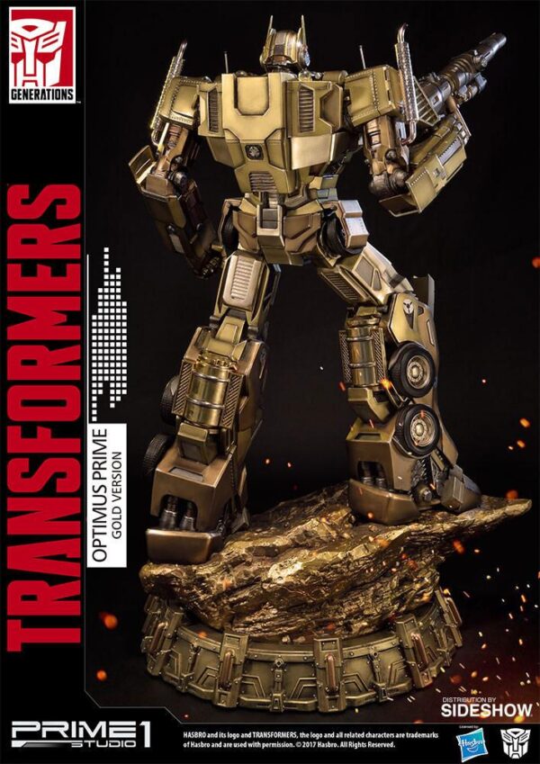 Descubre el apasionante mundo de Transformers Generation 1 Figura Optimus Prime Gold Version.