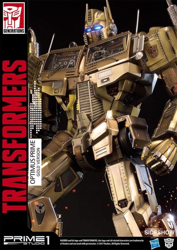 Descubre el apasionante mundo de Transformers Generation 1 Figura Optimus Prime Gold Version.