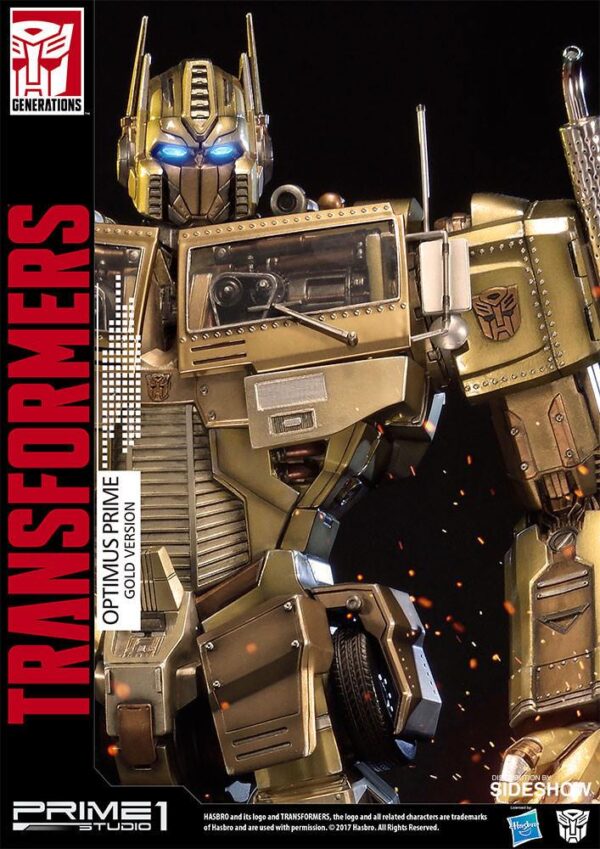 Descubre el apasionante mundo de Transformers Generation 1 Figura Optimus Prime Gold Version.