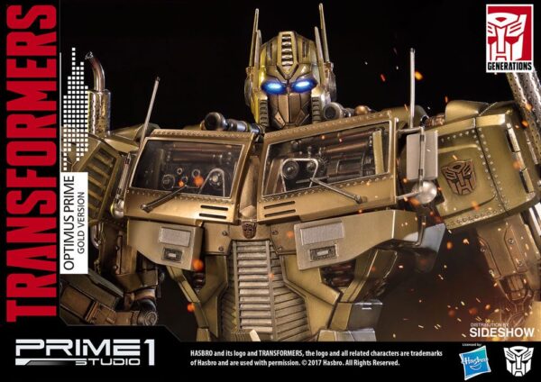 Descubre el apasionante mundo de Transformers Generation 1 Figura Optimus Prime Gold Version.