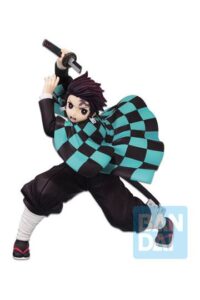Descubre el apasionante mundo de Estatua Tanjiro Kamado Ichibansho 15cm.