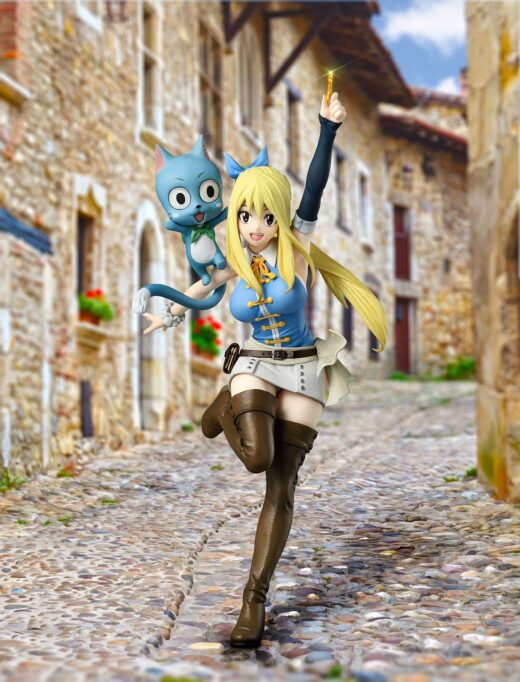 Descubre el apasionante mundo de Estatua Fairy Tail Lucy Heartfilia 23cm.