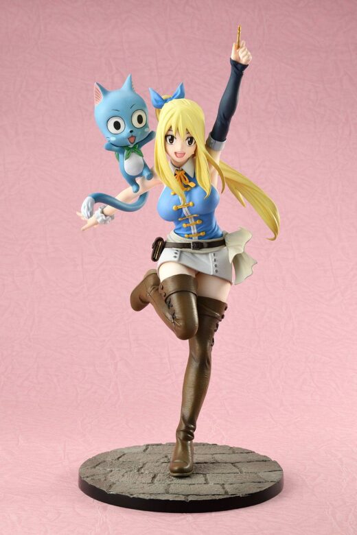 Descubre el apasionante mundo de Estatua Fairy Tail Lucy Heartfilia 23cm.