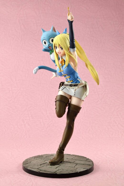 Descubre el apasionante mundo de Estatua Fairy Tail Lucy Heartfilia 23cm.