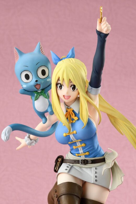 Descubre el apasionante mundo de Estatua Fairy Tail Lucy Heartfilia 23cm.
