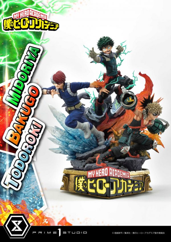 Descubre el apasionante mundo de Estatua Midoriya - Bakugo - Todoroki.