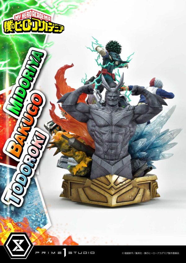 Descubre el apasionante mundo de Estatua Midoriya - Bakugo - Todoroki.