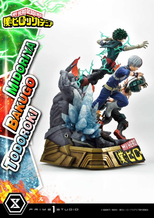 Descubre el apasionante mundo de Estatua Midoriya - Bakugo - Todoroki.