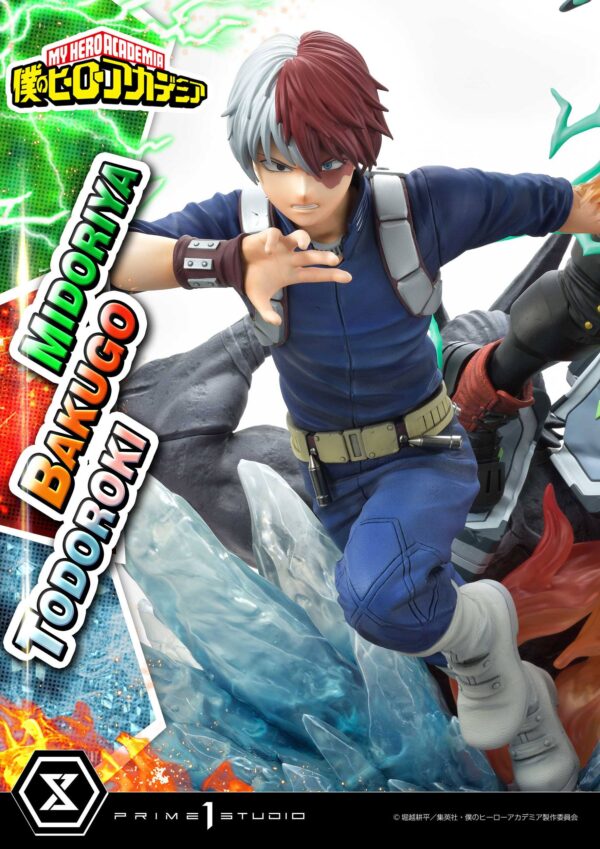 Descubre el apasionante mundo de Estatua Midoriya - Bakugo - Todoroki.