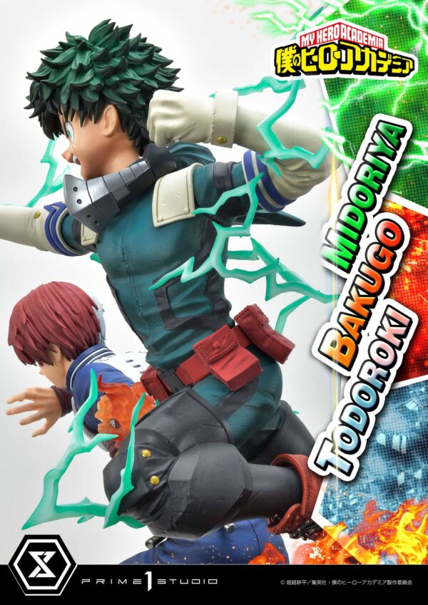 Descubre el apasionante mundo de Estatua Midoriya - Bakugo - Todoroki.