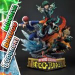 Descubre el apasionante mundo de Estatua Midoriya - Bakugo - Todoroki.