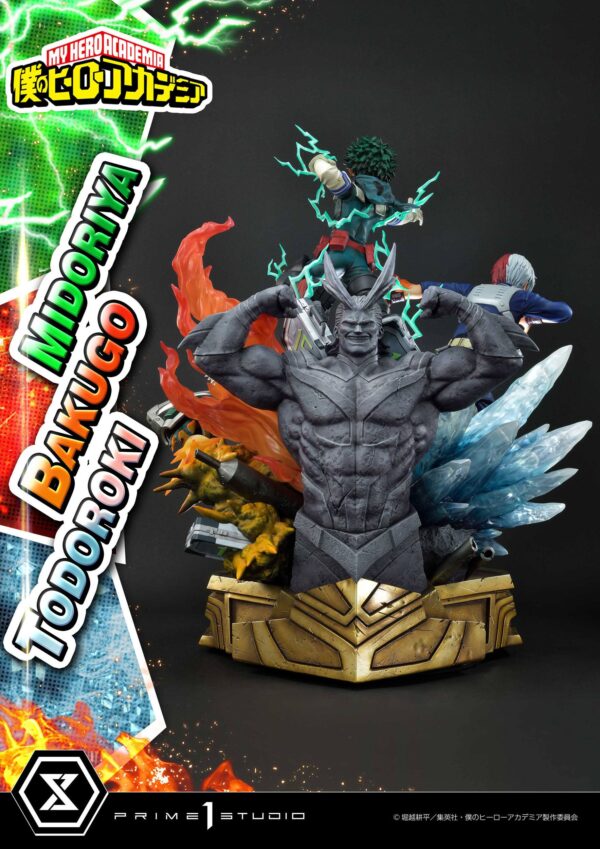 Descubre el apasionante mundo de Estatua Midoriya - Bakugo - Todoroki.